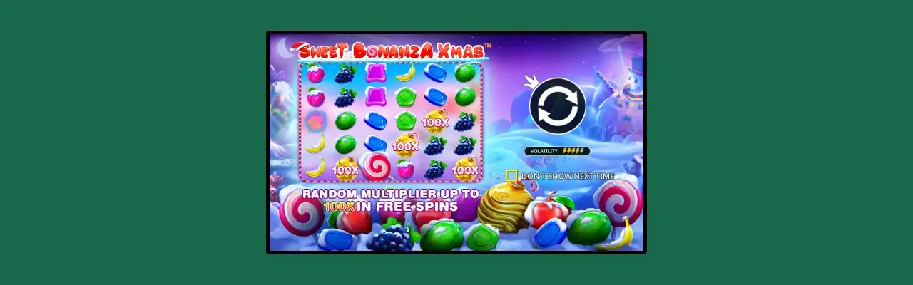 Sweet bonanza xmas slot game
