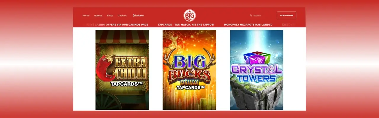 Big time gaming casinos online